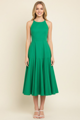 Skylar midi dress in green