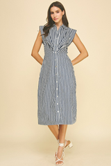 Allie dress in navy