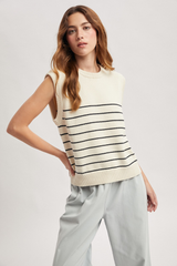 Evie stripe top