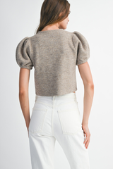 Becca puff sleeve sweater