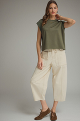 Loretta top in olive