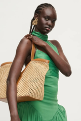 Naida tote in natural
