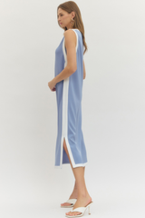 Alexis dress in blue