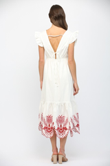Lulu butterfly maxi dress
