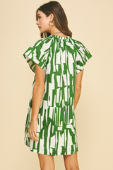 Missy dress in green