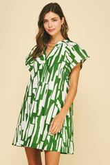 Missy dress in green