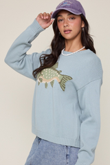 Baylee fish sweater