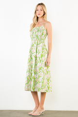 May floral midi