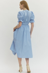 Heather dress in Light Blue