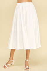 Courtney skirt in white