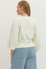 Veda Sweater in Cream
