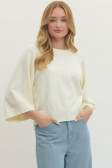 Veda Sweater in Cream