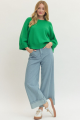 Veda Sweater in Green