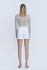 Sally shorts in white