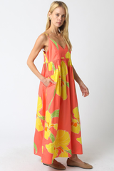 Joelle floral maxi dress