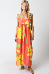 Joelle floral maxi dress