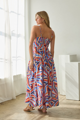 Nessa midi dress