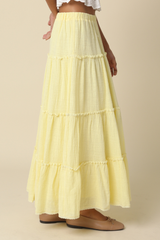 Sophia skirt in yellow