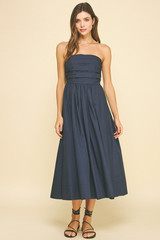 Kathleen dress in Navy