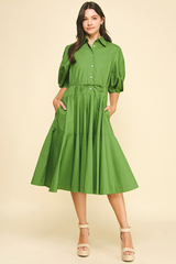 Angie dress in Green