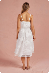 Quinn dress in white