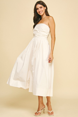 Kathleen dress in white