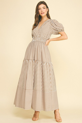 Eleanor stripe dress