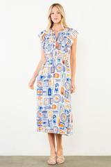 Vivian midi dress