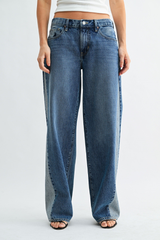 Mina relaxed wide leg jean