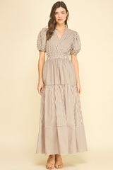 Eleanor stripe dress