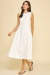 Sammie dress in white
