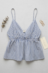 Audrey top in blue