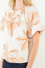 Angie floral top