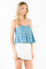 Calan polka dot tank
