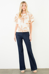 Angie floral top