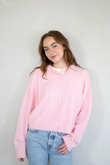 Piper cardigan in Pink