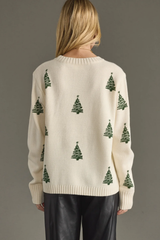 Tree Sweater in Ivory