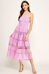 Carlie dress in pink