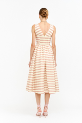 Ayla stripe dress