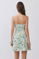 Blake strapless mini
