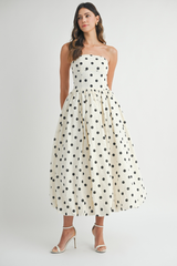 Peyton polka dot dress