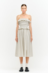 Elena dress in cream