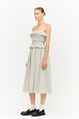 Elena dress in cream