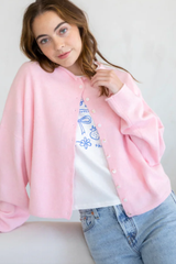 Piper cardigan in Pink