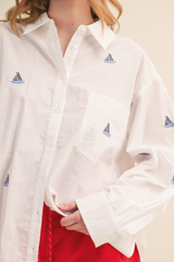 Farris sailboat blouse