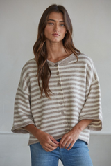 Bea stripe cardigan