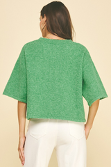 Collins sweater in green