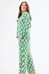 Nutcracker PJ pant in green