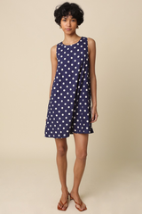 Jana polka dot mini dress