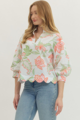 Emmy floral top